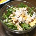 ＲＫまま's cooksnap of when they made 蒸し鶏と水菜のマヨポンサラダ(^O^)／.
