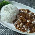 CASAmisa's cooksnap of when they made フライパンですぐ出来るビーフストロガノフ.
