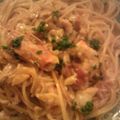 suzusuke109's cooksnap of when they made 濃厚！エビのトマトクリームパスタ.