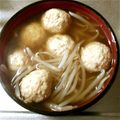 魔法陣グルグル's cooksnap of when they made ■鶏だんごともやしの具だくさんスープ■.