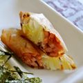 どんぴんたん's cooksnap of when they made 簡単☆長ねぎとチャーシューの春巻き.