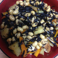 おぼっちゃん's cooksnap of when they made ひじきと厚揚げじゃが芋の煮物.