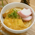 反省堂書店（のぐち）'s cooksnap of when they made きつねうどんの茶碗蒸し（きつね小田巻蒸）.