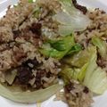 takeの厨房's cooksnap of when they made レタスたっぷりスタミナチャーハン.