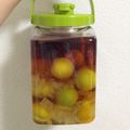 三河猫's cooksnap of when they made 我が家の褒められ梅酒.