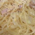 えりんぎぴーまん's cooksnap of when they made 絶対失敗しない！簡単本格カルボナーラ♡♡.
