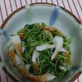 sagayan's cooksnap of when they made ❀お弁当に❀豆苗と竹輪のめんつゆ合え.