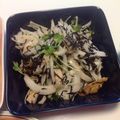 ふなここ's cooksnap of when they made 新玉葱とヒジキと干物のサラダ.