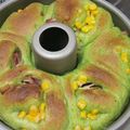 nechi33's cooksnap of when they made ほうれん草パン.