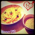 ㅇㄴ。's cooksnap of when they made とろ～り☆オクラ＆キムチの豆乳つけスパ☆.