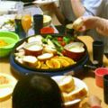 ＊aiiromama's cooksnap of when they made チーズフォンデュonプレート＊°.