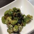 干芋くん's cooksnap of when they made 簡単！アボカドとオクラのなめたけ和え♪.