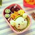 nococokuu's cooksnap of when they made お弁当に♪簡単くまさんおにぎり.