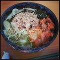 みおりあーな's cooksnap of when they made 韓国風＊豆乳とキムチの冷やしうどん♪.