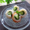 まろんかふぇ's cooksnap of when they made 夏らしく、紫蘇＆胡瓜＆竹輪.
