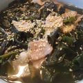 雲の上であくび's cooksnap of when they made わかべーを使った、あっさりにゅうめん.