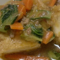 個覧夢's cooksnap of when they made 厚揚げと小松菜の麻婆炒め.