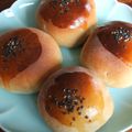 hyi's cooksnap of when they made ＨＢ＆電子レンジで超簡単にいろいろパン♪.