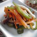 gmkzmkz's cooksnap of when they made ちくわのピリ辛きんぴら.