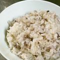 olive11's cooksnap of when they made 毎日♪食べよう『黒米ご飯』.