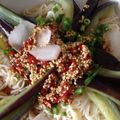 元春好きまみ's cooksnap of when they made お酢でさっぱりなすそうめん.