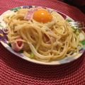 南国のまなまま's cooksnap of when they made カルボナーラ♡（生クリーム無でもＯＫ！）.