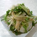 まりち♪'s cooksnap of when they made 新たまねぎと水菜のサラダ.