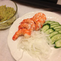 いっちーまうす's cooksnap of when they made エビとトマトのワカモレ.