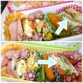 ゆけり３兄弟's cooksnap of when they made お弁当に！竹輪えだまめチーズ☆.