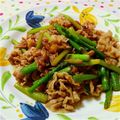 ねっちゃんっ's cooksnap of when they made 豚バラ＆アスパラの甘辛BBQ風炒め.