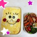 61kazumin's cooksnap of when they made ★キャラ弁　スポンジボブ★.