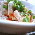oBsession's cooksnap of when they made 簡単つまみ☆煮豚ピリ辛ネギソースかけ.