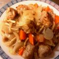 新米のらネコ's cooksnap of when they made 豚こま団子の甘酢あん.