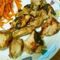 赤音時's cooksnap of when they made 簡単☆ふっくらムネ肉のから揚げ風.