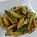 ゆぅsKitchen's cooksnap of when they made スナップえんどうとじゃがいものカレー炒め.