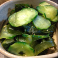 ミントラビ's cooksnap of when they made きゅうりとわかめの酢の物.