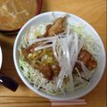 マンマクック's cooksnap of when they made 鶏肉の唐揚げ油淋鶏ソース.