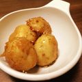 Carlie☆h's cooksnap of when they made コク旨☆新じゃが芋の胡麻味噌炒め.