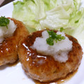 Sato99ing's cooksnap of when they made 肉汁激うま♡簡単和風ハンバーグ♡.