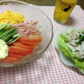 あやじよん☆'s cooksnap of when they made うち流☆冷やし中華.