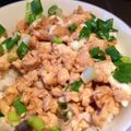 lisamimi's cooksnap of when they made ＊豆腐そぼろのマヨ玉丼＊.
