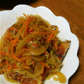 ☆かずママ♪☆'s cooksnap of when they made *揚げずに簡単♪さばの南蛮漬け*.