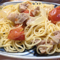 うさぎのモフィー's cooksnap of when they made 今日は、あさりとトマトのパスタよ！.