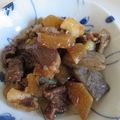 ダブルおさかな's cooksnap of when they made 圧力鍋で❀すじ肉と大根の甘辛煮.