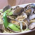 ゆじ・ゆと's cooksnap of when they made 春野菜とあさりの簡単パスタ.