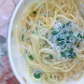 あざらしの赤ちゃん's cooksnap of when they made 青ねぎとじゃこの和風パスタ.