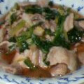 Qoo9's cooksnap of when they made 豚ほうれん草.