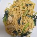 マリア。's cooksnap of when they made ツナと小松菜の和風パスタ.