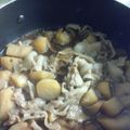 9時から男's cooksnap of when they made 簡単～♪じゃがいもと豚バラの煮物♡.