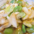 もえどんはは's cooksnap of when they made 春の香り☆そら豆の卵とじ.